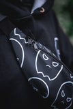 all over ghost fanny pack - black