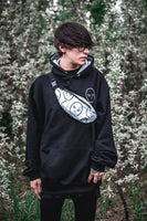 all over ghost fanny pack - white