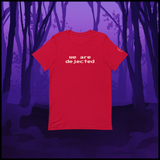 pixelated logo tee