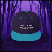 pixelated logo snapback