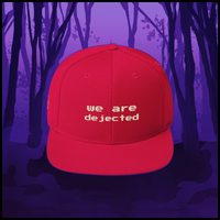 pixelated logo snapback