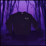 ghost face embroidered logo - champion sweatshirt
