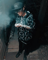 pixelated logo snapback